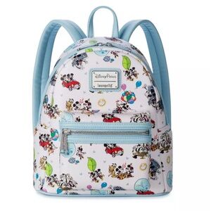 Mickey and Minnie Mouse Loungefly Mini Backpack